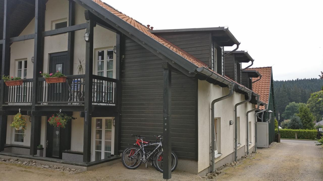 Hotel Garni Und Gaststaette Zum Holzfaeller Schierke Eksteriør billede