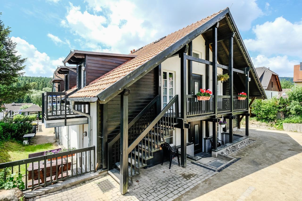 Hotel Garni Und Gaststaette Zum Holzfaeller Schierke Eksteriør billede
